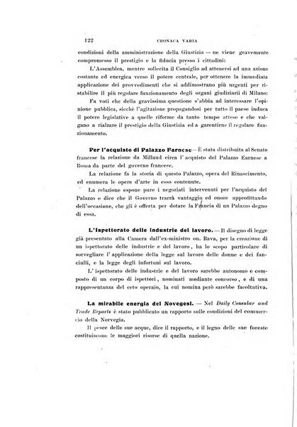 La rassegna agraria, industriale, commerciale, letteraria, politica, artistica