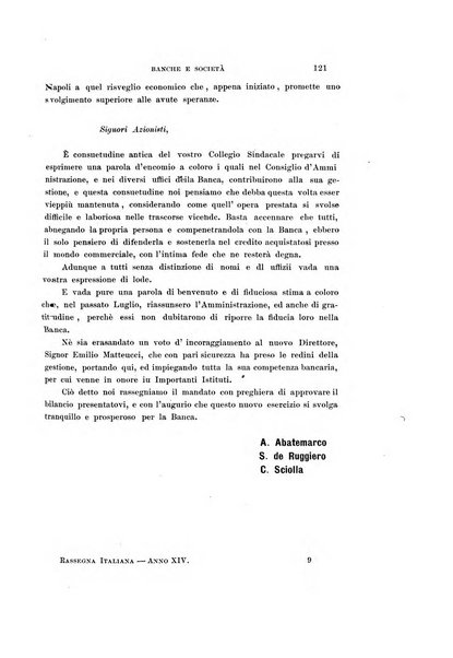 La rassegna agraria, industriale, commerciale, letteraria, politica, artistica