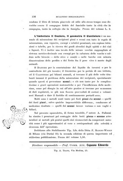 La rassegna agraria, industriale, commerciale, letteraria, politica, artistica