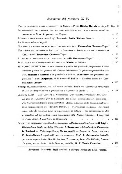 La rassegna agraria, industriale, commerciale, letteraria, politica, artistica