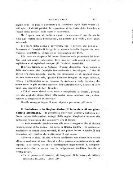 La rassegna agraria, industriale, commerciale, letteraria, politica, artistica