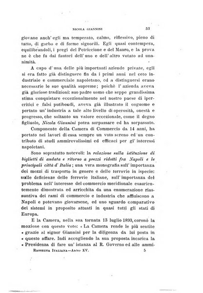 La rassegna agraria, industriale, commerciale, letteraria, politica, artistica