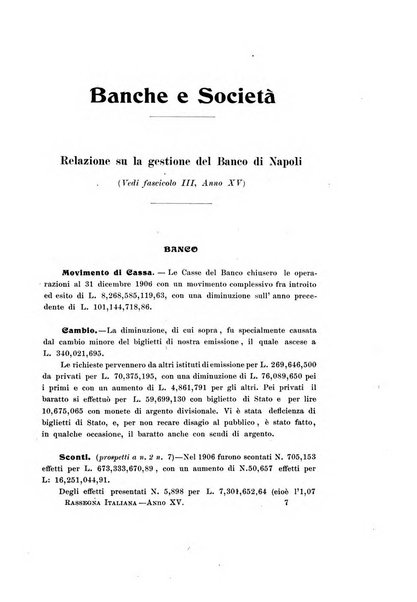 La rassegna agraria, industriale, commerciale, letteraria, politica, artistica