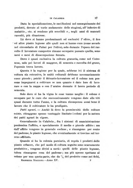 La rassegna agraria, industriale, commerciale, letteraria, politica, artistica