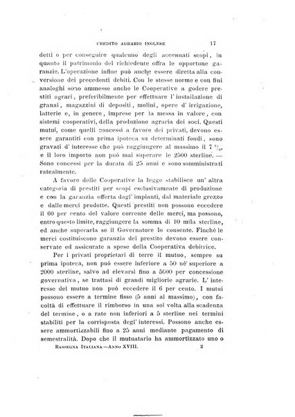 La rassegna agraria, industriale, commerciale, letteraria, politica, artistica