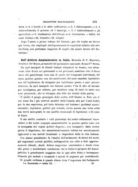 La rassegna agraria, industriale, commerciale, letteraria, politica, artistica