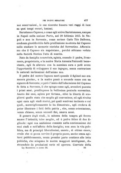 La rassegna agraria, industriale, commerciale, letteraria, politica, artistica