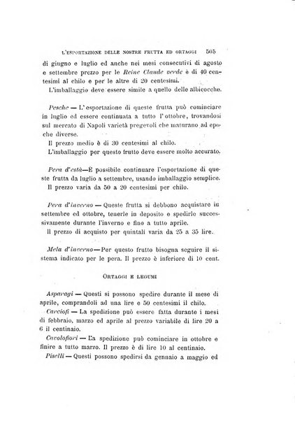 La rassegna agraria, industriale, commerciale, letteraria, politica, artistica