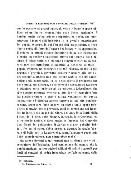 La rassegna agraria, industriale, commerciale, letteraria, politica, artistica