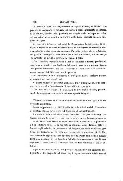 La rassegna agraria, industriale, commerciale, letteraria, politica, artistica