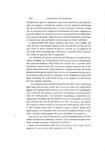 La rassegna agraria, industriale, commerciale, letteraria, politica, artistica