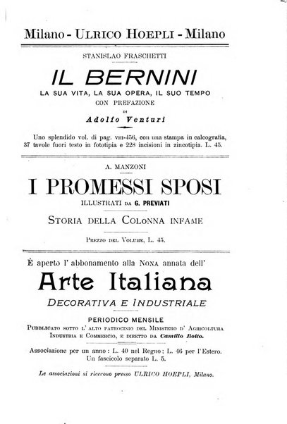 Rassegna bibliografica dell'arte italiana