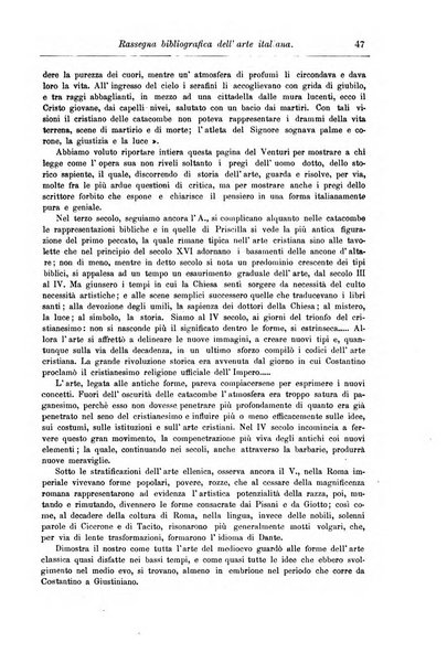 Rassegna bibliografica dell'arte italiana