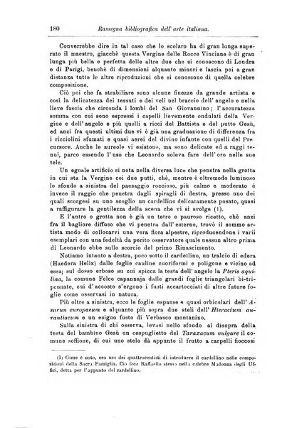 Rassegna bibliografica dell'arte italiana