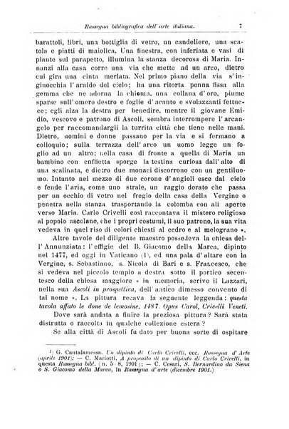 Rassegna bibliografica dell'arte italiana