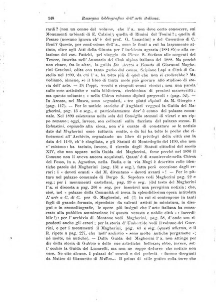 Rassegna bibliografica dell'arte italiana