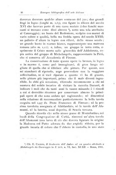 Rassegna bibliografica dell'arte italiana