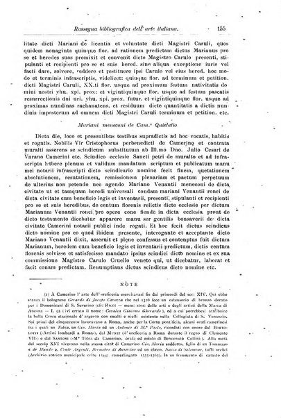 Rassegna bibliografica dell'arte italiana