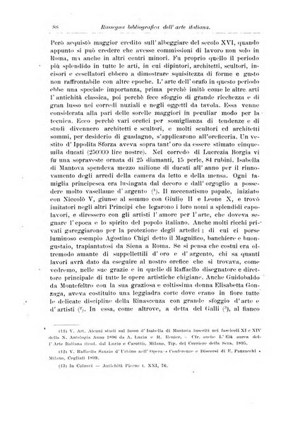 Rassegna bibliografica dell'arte italiana