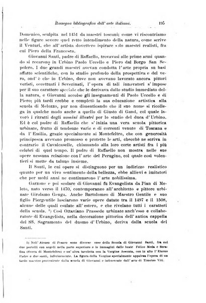 Rassegna bibliografica dell'arte italiana