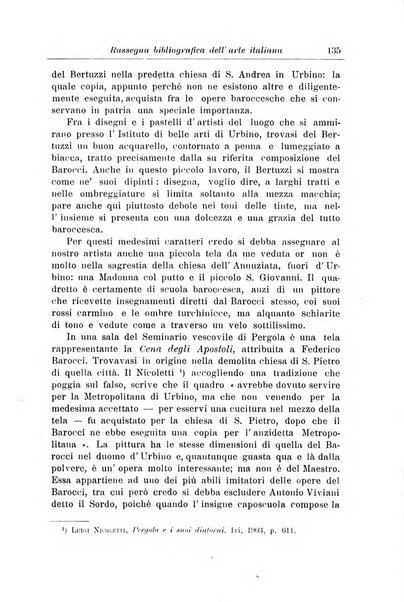 Rassegna bibliografica dell'arte italiana