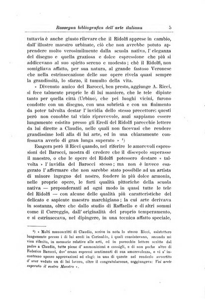 Rassegna bibliografica dell'arte italiana