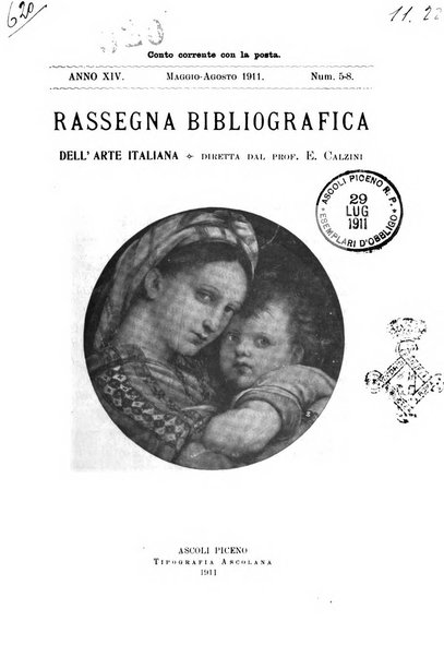 Rassegna bibliografica dell'arte italiana