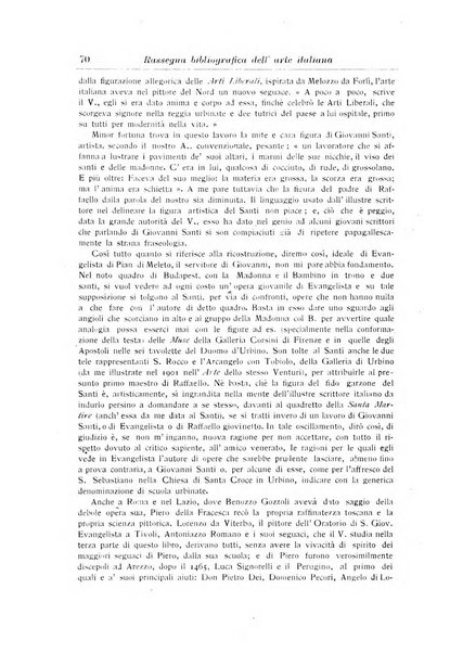 Rassegna bibliografica dell'arte italiana