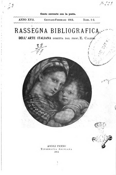 Rassegna bibliografica dell'arte italiana