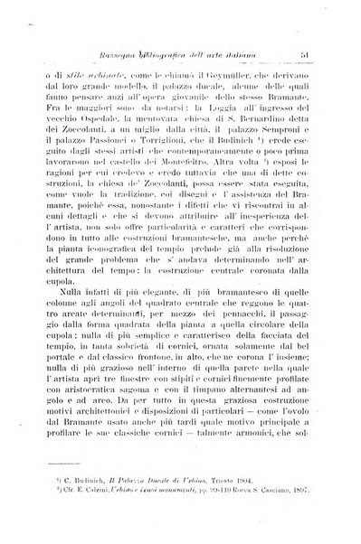 Rassegna bibliografica dell'arte italiana