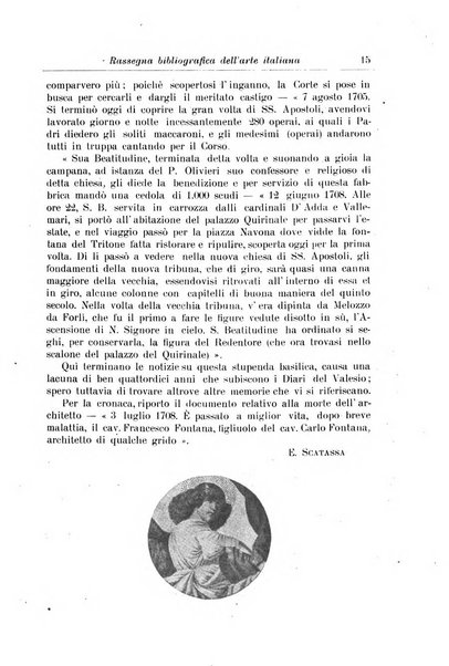 Rassegna bibliografica dell'arte italiana