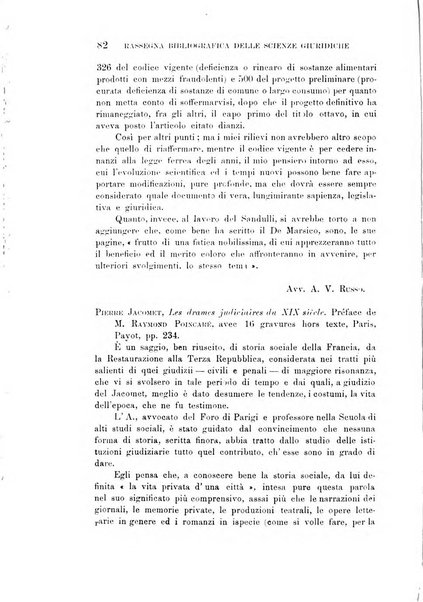 Rassegna bibliografica delle scienze giuridiche, sociali e politiche