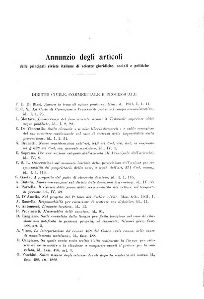 Rassegna bibliografica delle scienze giuridiche, sociali e politiche