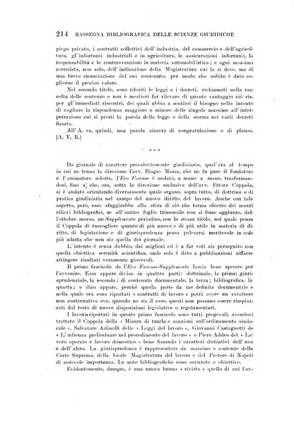 Rassegna bibliografica delle scienze giuridiche, sociali e politiche