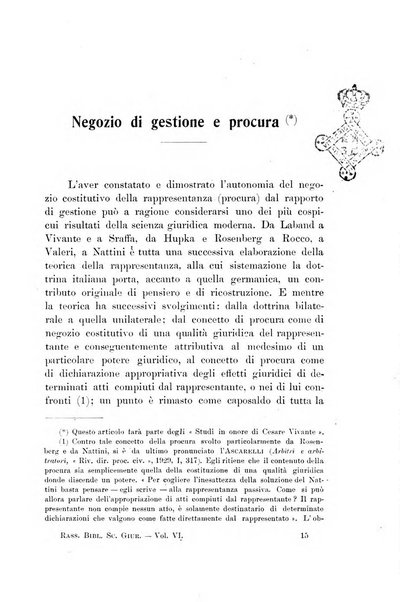 Rassegna bibliografica delle scienze giuridiche, sociali e politiche