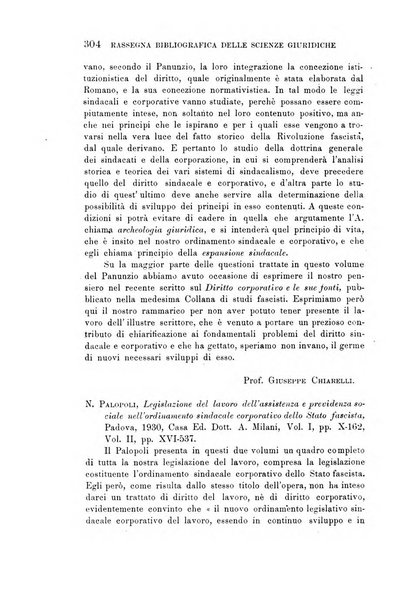 Rassegna bibliografica delle scienze giuridiche, sociali e politiche