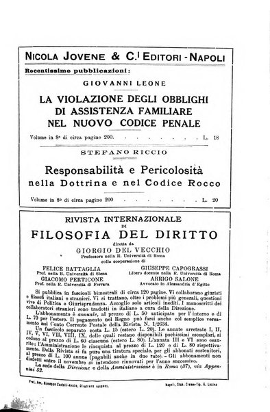 Rassegna bibliografica delle scienze giuridiche, sociali e politiche