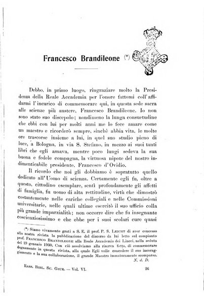 Rassegna bibliografica delle scienze giuridiche, sociali e politiche