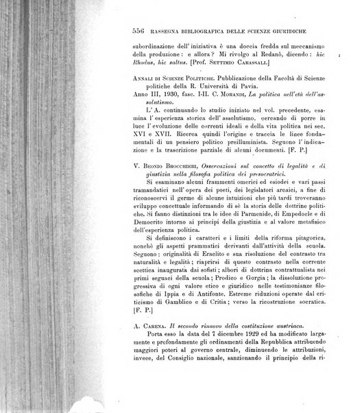 Rassegna bibliografica delle scienze giuridiche, sociali e politiche