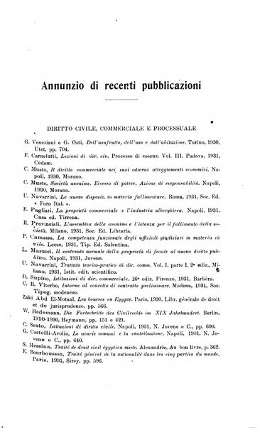 Rassegna bibliografica delle scienze giuridiche, sociali e politiche