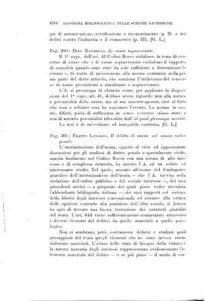 Rassegna bibliografica delle scienze giuridiche, sociali e politiche