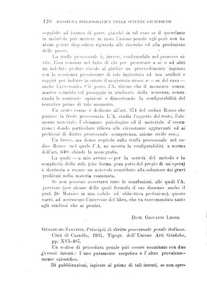 Rassegna bibliografica delle scienze giuridiche, sociali e politiche