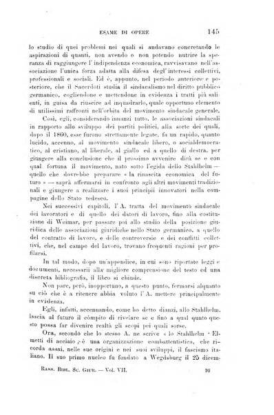 Rassegna bibliografica delle scienze giuridiche, sociali e politiche