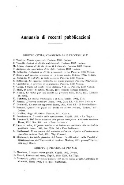 Rassegna bibliografica delle scienze giuridiche, sociali e politiche