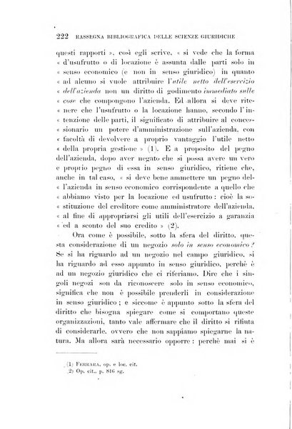 Rassegna bibliografica delle scienze giuridiche, sociali e politiche