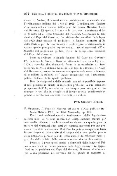 Rassegna bibliografica delle scienze giuridiche, sociali e politiche