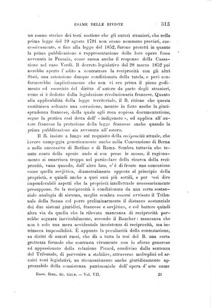 Rassegna bibliografica delle scienze giuridiche, sociali e politiche