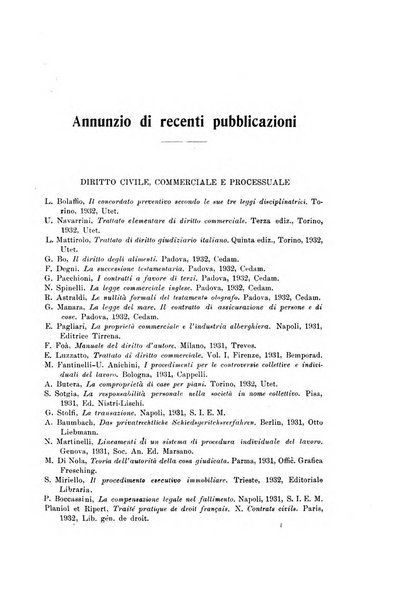 Rassegna bibliografica delle scienze giuridiche, sociali e politiche