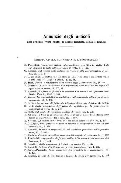 Rassegna bibliografica delle scienze giuridiche, sociali e politiche