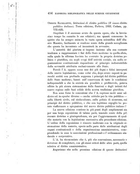 Rassegna bibliografica delle scienze giuridiche, sociali e politiche